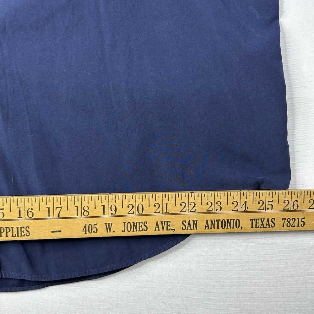 Ralph Lauren Shirt Men's XXL 2XL Slim Fit Navy Blue Button Down Long Sleeve - Picture 12 of 15